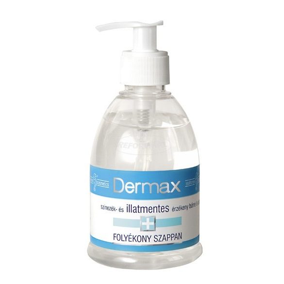 Dermax folyékony szappan színezék és illatmentes 300ml