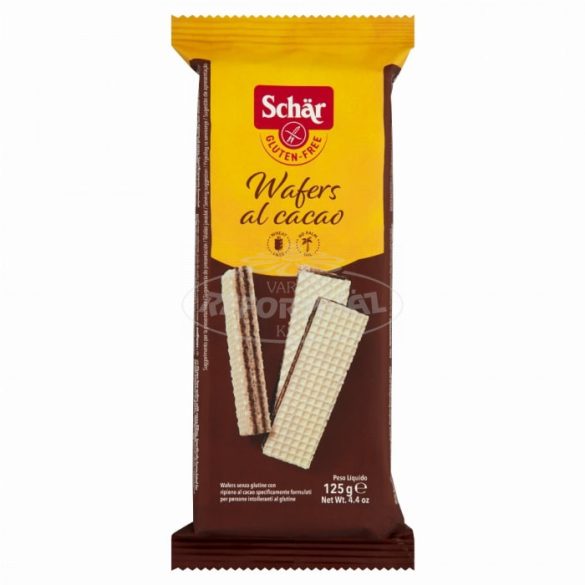 Schar gluténmentes töltött ostya kakaós 125g