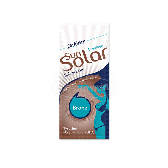 Dr.Kelen Sunsolar Bronz szoláriumkrém mini 2in1 12ml