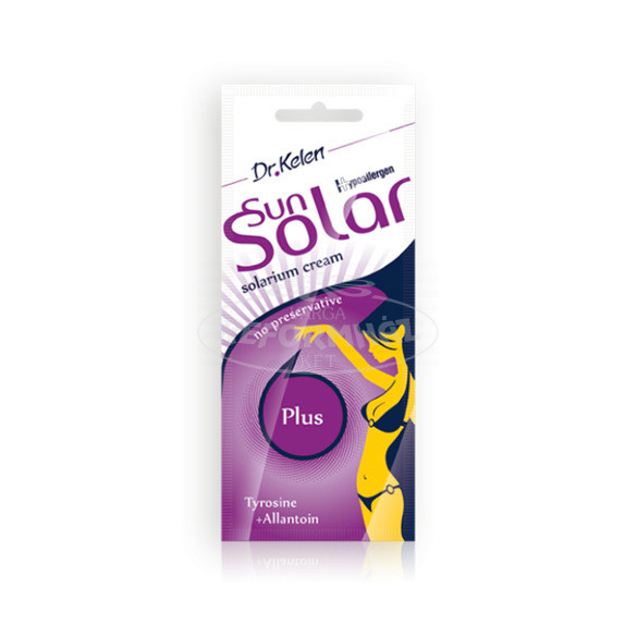 Dr.Kelen Sunsolar Plus barnító szoláriumkrém mini 12ml