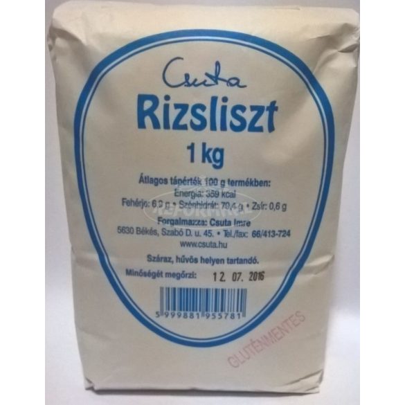 Csuta/agrodrug Rizsliszt 1kg