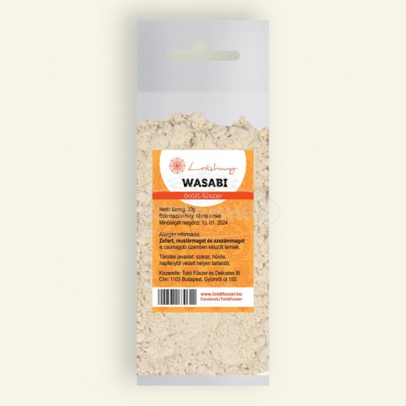 Toldi fűszer Wasabi por 30g