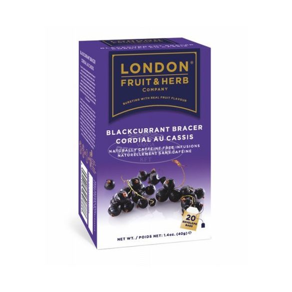 London gyümölcstea Fekete ribizli filteres 20x