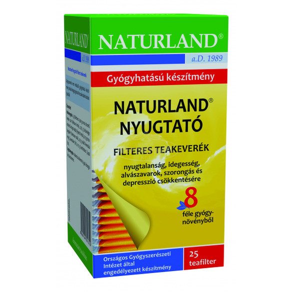 Naturland Nyugtató tea filteres 25x1.5g 37.5g