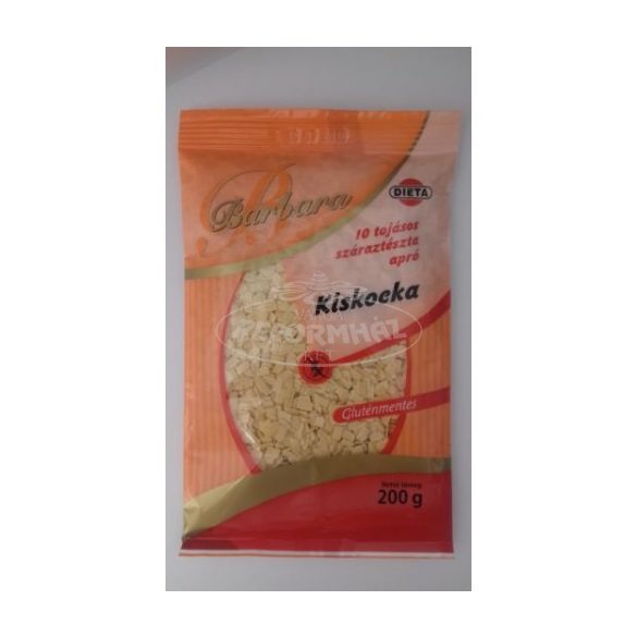 Barbara gluténmentes tészta kiskocka 200g