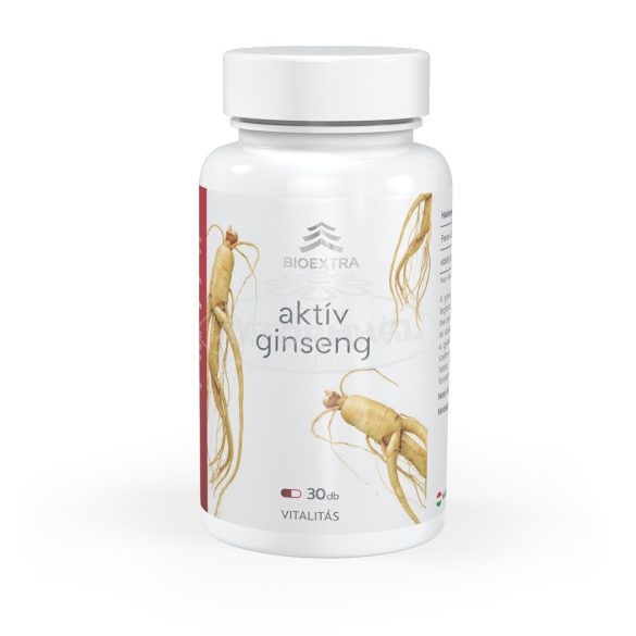 Bioextra Ginseng kapszula 100% aktiv 100mg 30x