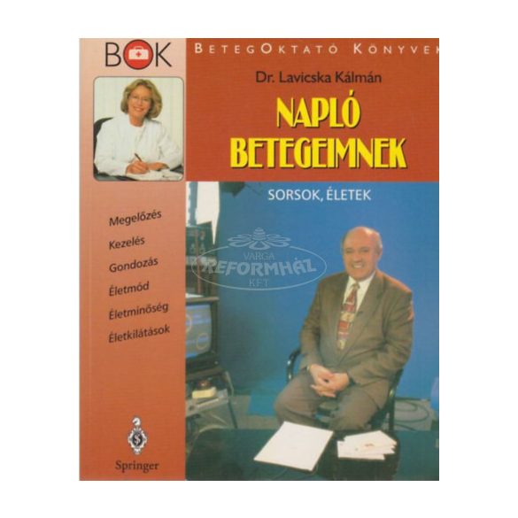 Könyv Napló betegeimnek