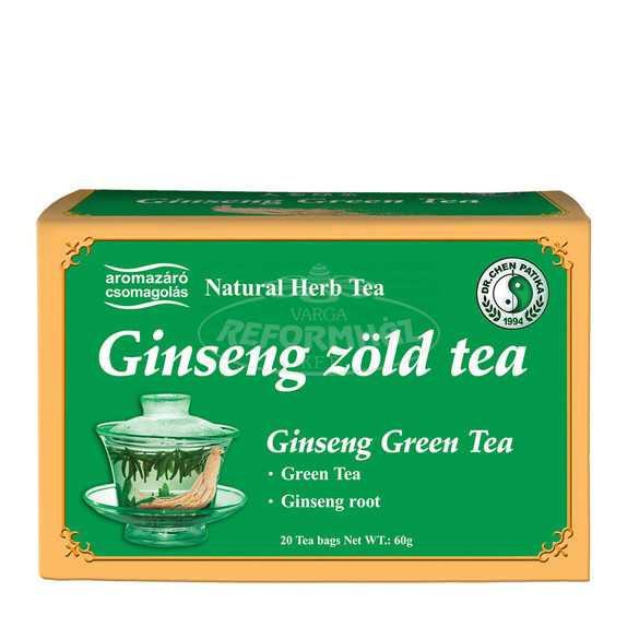 Dr.Chen Ginseng és zöld tea keverék Panax 20x3g 60g