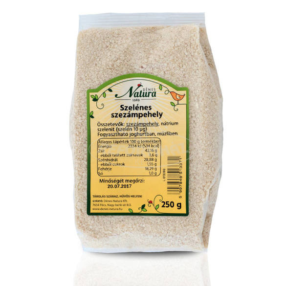 Natura szelénes Szezámpehely 250g