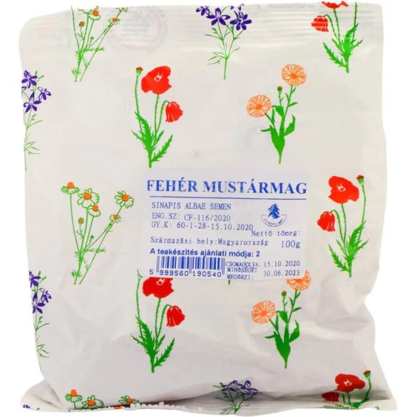 Gyógyfű tea Mustármag 100g