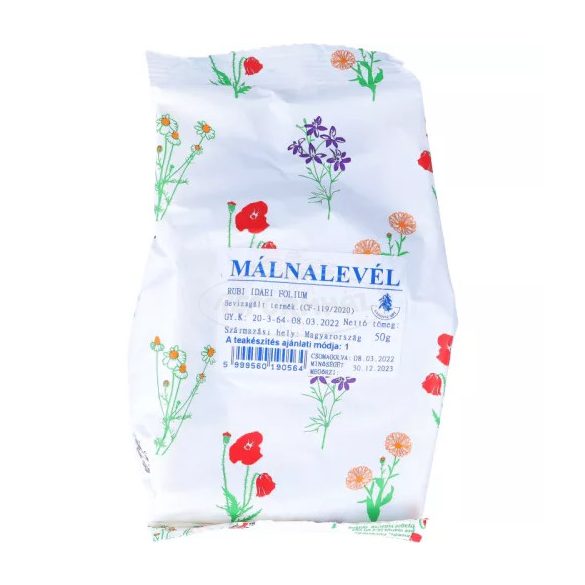 Gyógyfű tea Málnalevél 50g