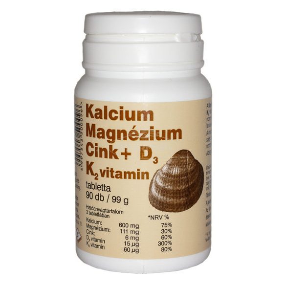 Selenium Kalcium magnézium cink tabletta 90x