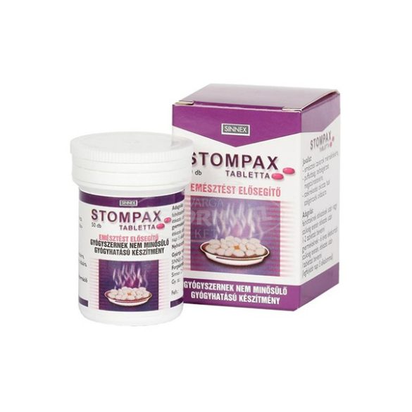 Stompax emésztést elősegítő tabletta 50x