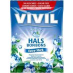 Vivil Cukormentes extra erős borsmentás torokcukor 60g