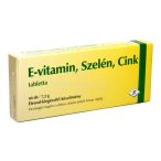 Selenium E-vitamin szelén cink tabletta 40x
