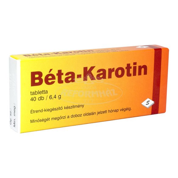 Selenium Béta-karotin tabletta 40x