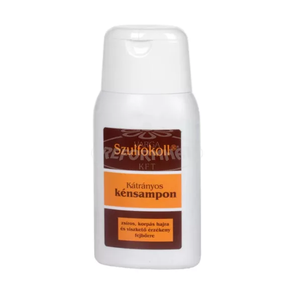 Szulfokoll kátrányos kénsampon zsíros,korpás hajra N 250ml