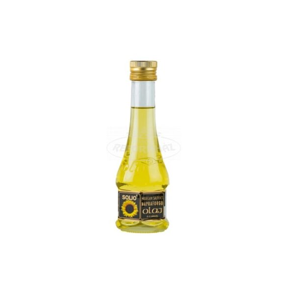 Solio hidegen sajtolt napraforgóolaj 200ml