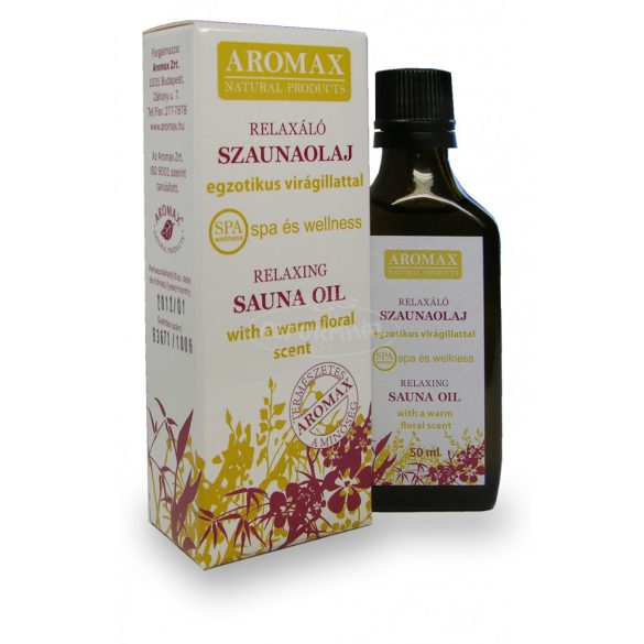 Aromax Szaunaolaj Relaxáló 50ml