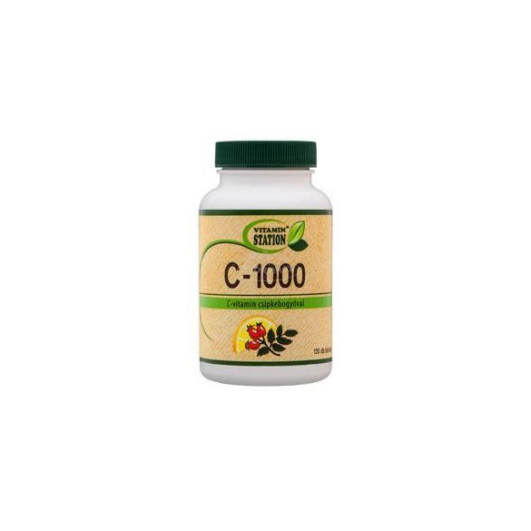 Vitamin Station C vitamin 1000mg csipkebogyóval 120db