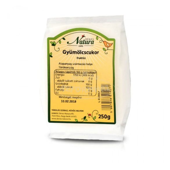 Natura Gyümölcscukor-fruktóz 250g