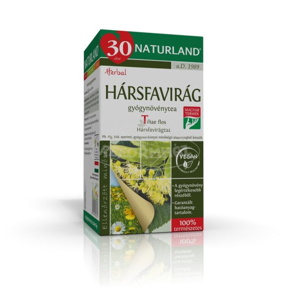 Naturland Hársfavirág tea filteres  25x1g 25x