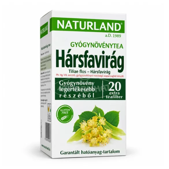 Naturland Hársfavirág tea filteres  20x1.25g 20x