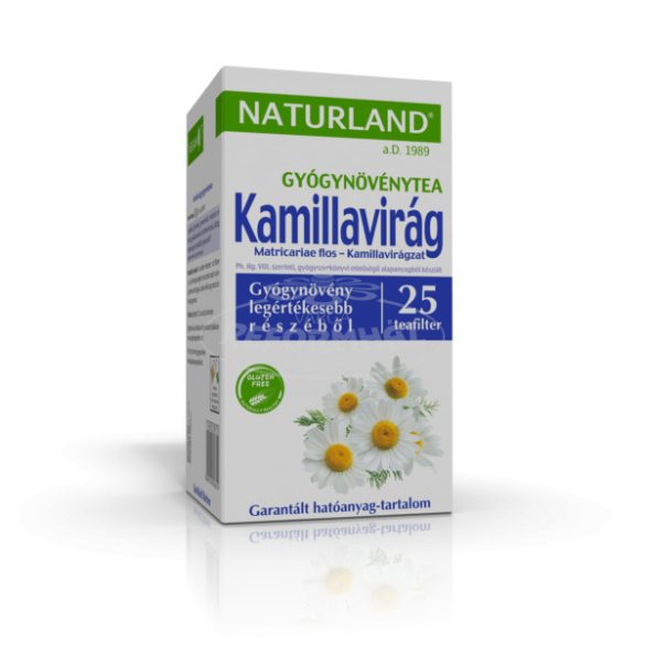 Naturland Kamilla tea filteres 25x0,8g 20g