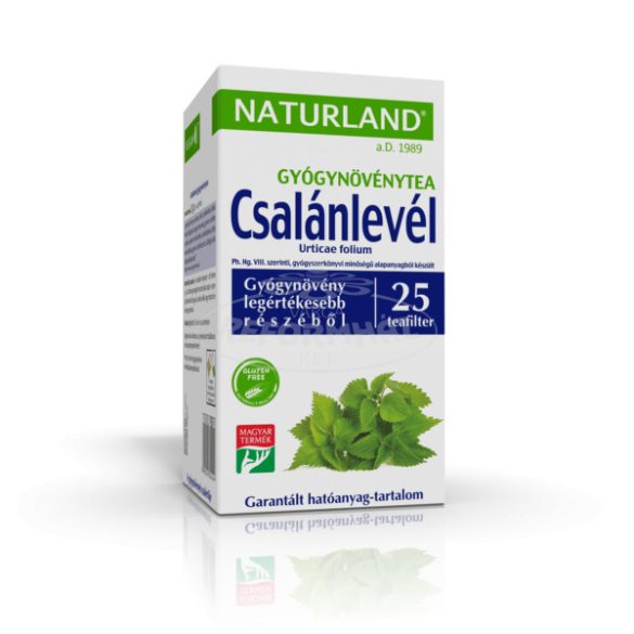 Naturland Csalánlevél tea filteres 25x1g 25g