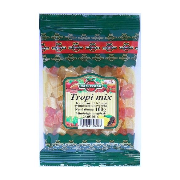 Naturfood Tropimix szárított gyümölcs 100g