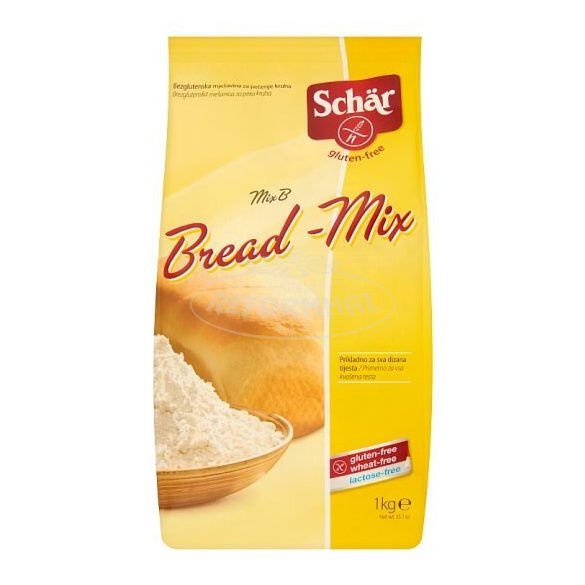 Schar gluténmentes kenyérpor keverék Mix B sütéshe~1000g 1000g
