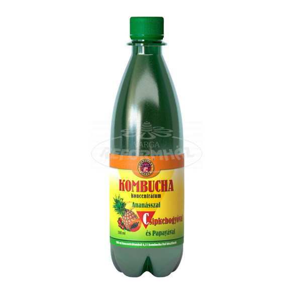 Kombucha C koncentrátum  ananász papaya csipkebogyó 0.5l
