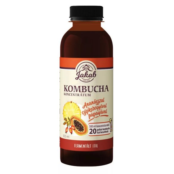 Kombucha C koncentrátum  ananász papaya csipkebogyó 0.5l