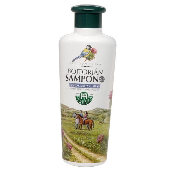 Herbária Bojtorján sampon 2in1 zsíros,korpás hajra 250ml