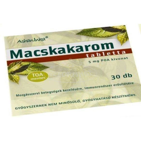 Ashaninka Macskakarom tabletta 30x