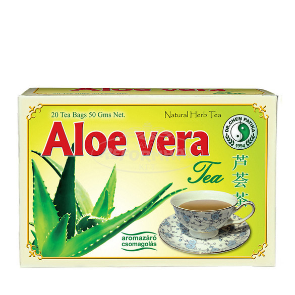 Dr.Chen Aloe vera zöld tea 20x2.5g fahéjas 50g