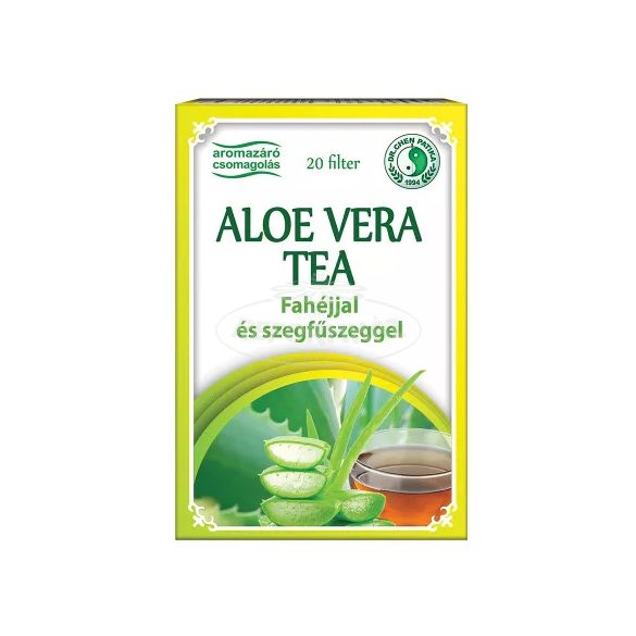 Dr.Chen Aloe vera zöld tea 20x2.5g fahéjas 50g