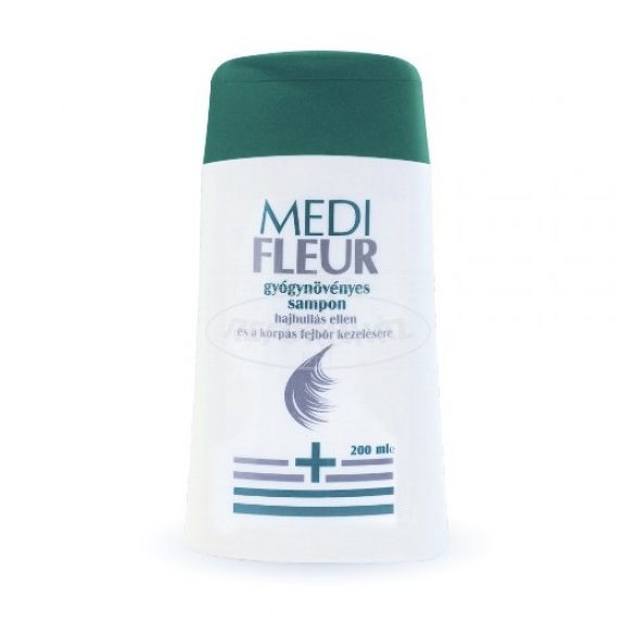 Medifleur sampon gyógynövényes hajhullás, korpásodás kez 200ml