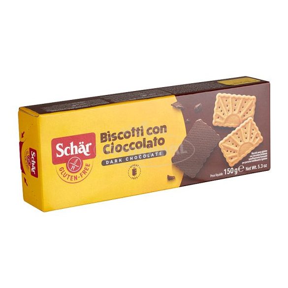 Schar gluténmentes Biscotti keksz csokoládéba mártva150g 150g