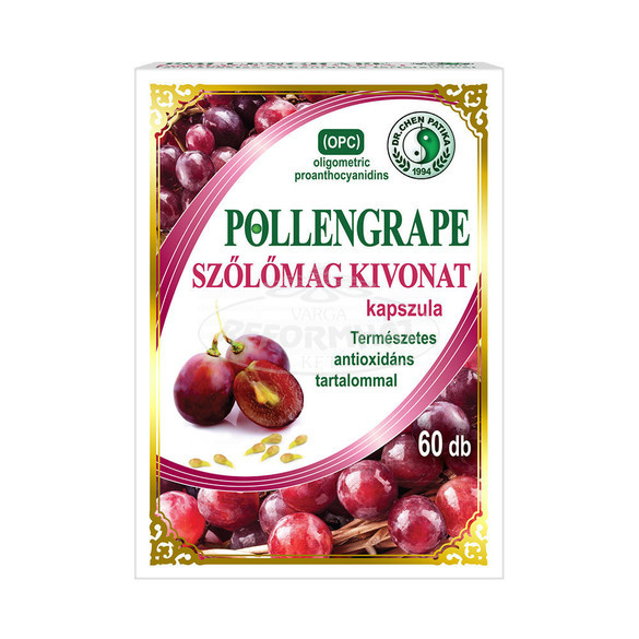 Dr.Chen Pollengrape anti kapszula 227mg szőlőmag 60x