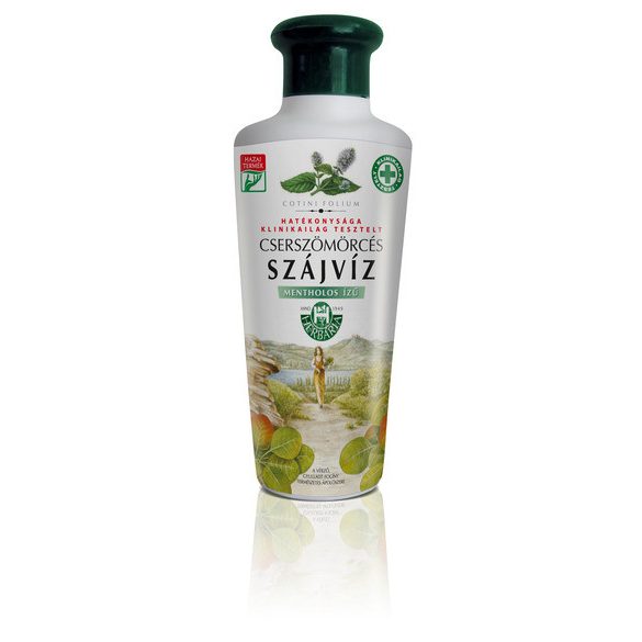 Herbária Cserszömörcés szájvíz menthol ízű 250ml