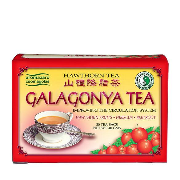 Dr.Chen Galagonya gyümölcs tea filteres 20x