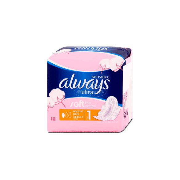 Always ultra sensitive normál plusz betét 10db