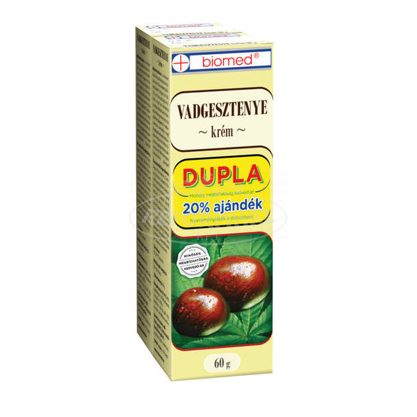 Biomed Vadgesztenye krém dupla  2x60g 120g