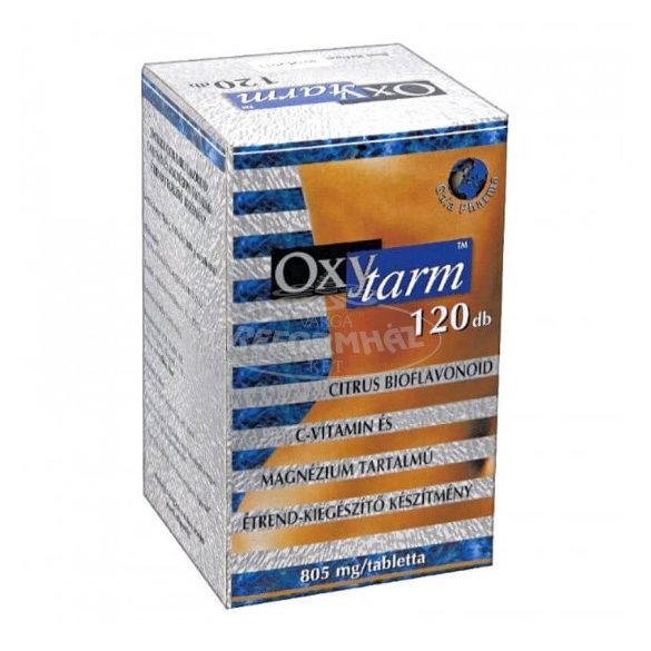 Oxytarm tabletta vastagbéltisztító 120x
