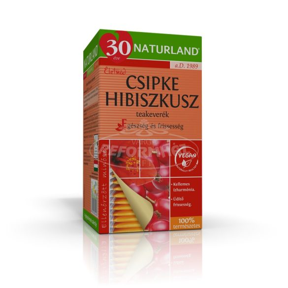 Naturland Csipke-hibiszkusz tea filteres 20x