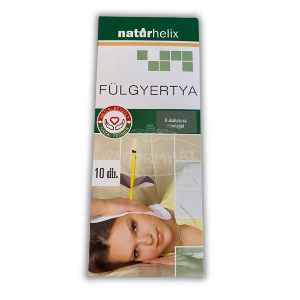 Natúrhelix Fülgyertya eukaliptusz 10db