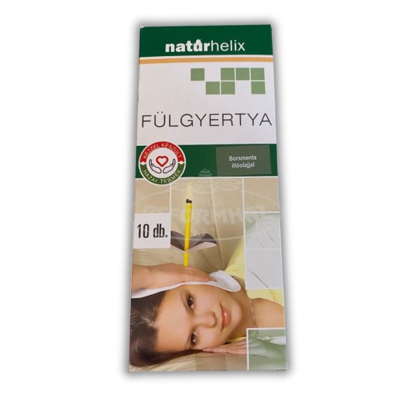 Natúrhelix Fülgyertya borsmenta 10db