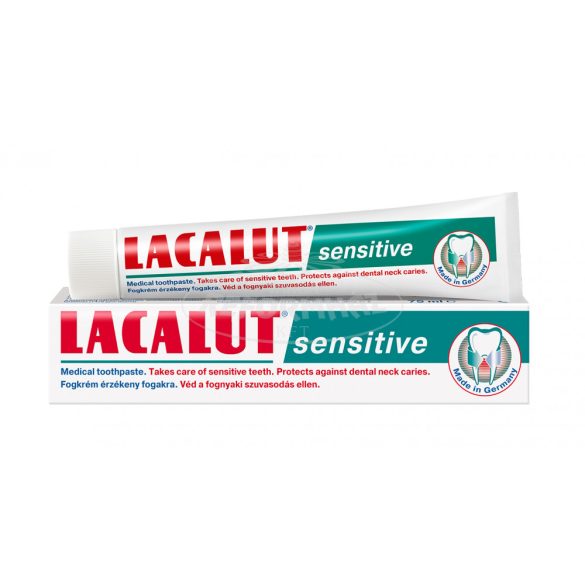 Lacalut sensitive fogkrém 75ml