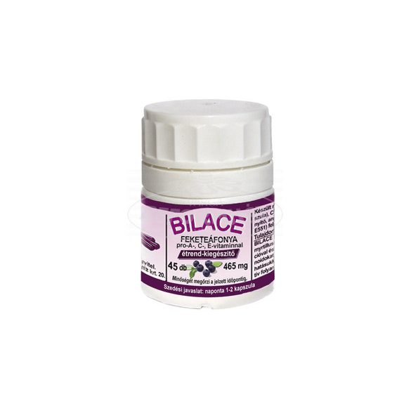 Bilace fekete áfonya  kapszula 465 mg 45x